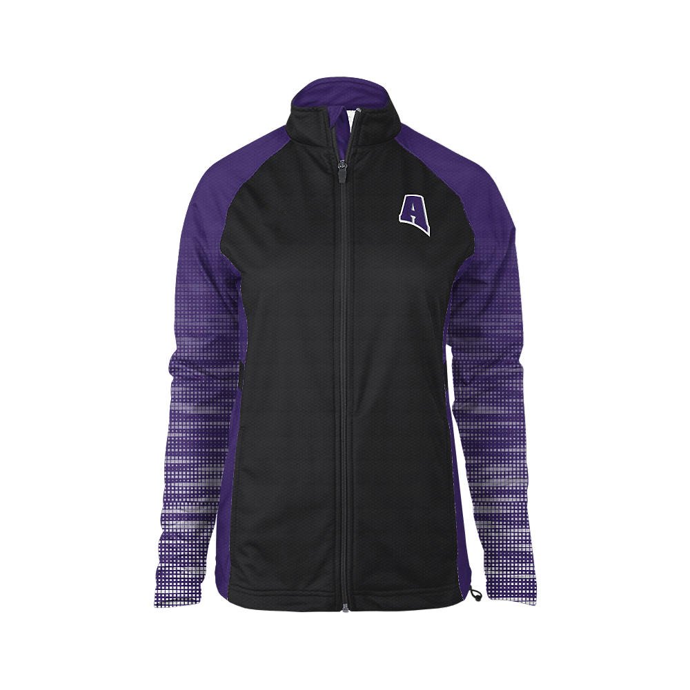 05-1-23.jpg Ladies Verge Warm-Up Full-Zip Jacket - Image 1