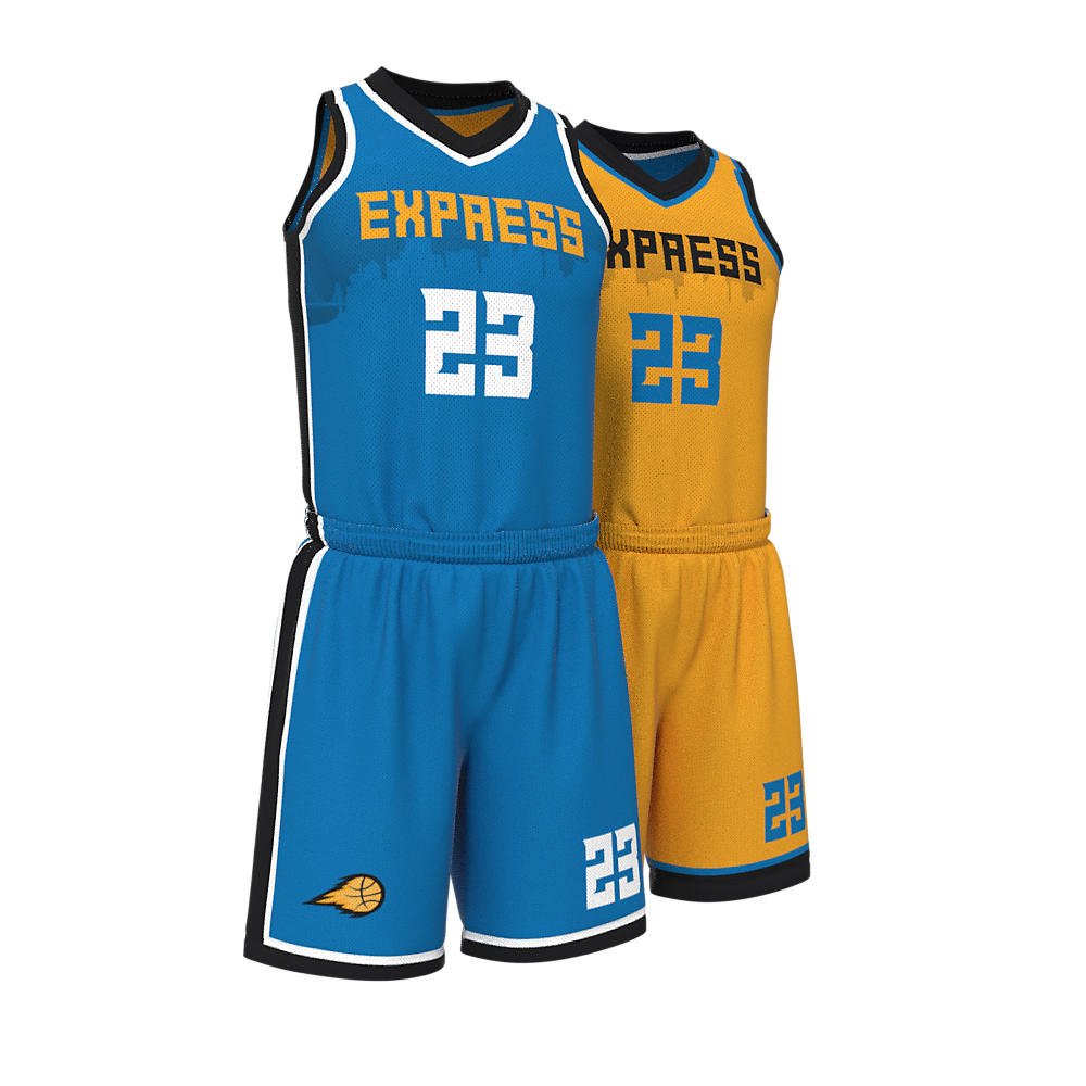 5FcJH5fD3STo.jpg Basketball Uniform Series Full V-Neck - Image 1