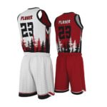 Basketball Uniform Series Full V-Neck - Image 2