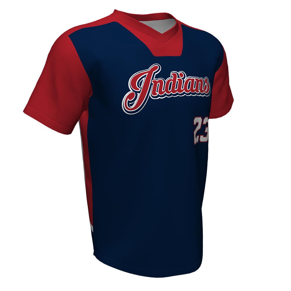 FD-BASE-VN-1066-kqxEUGTm4Ben.jpg Baseball V Neck Jersey - Image 1